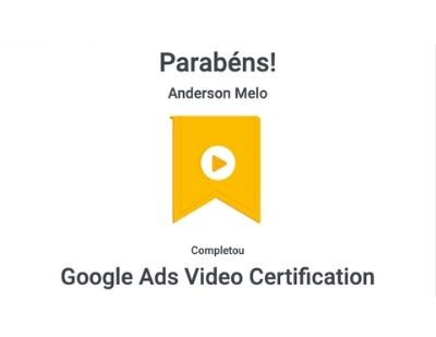 Certificação Google ADS